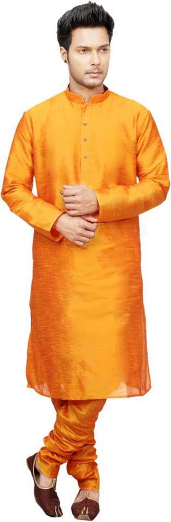 larwa Solid Men's Kurta Pyjama set-picture-30