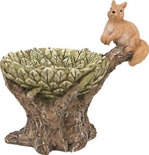 Dekop Miniatur Minigarten, Blätternest mit Eichhörnchen, Höhe ca. 5,8cm (44444635097351)