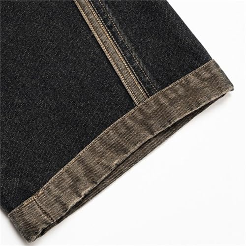 Girls Wide Leg Jeans High Waist Baggy Trousers Ripped Fashion Casual Pants Kids Denim Pants Elasticity Straight Jeans4