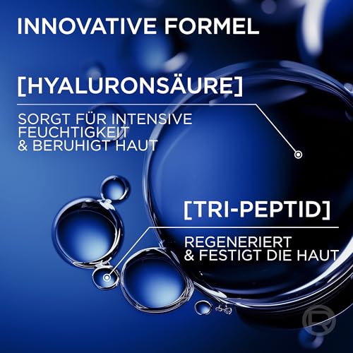 L'Oréal Men Expert Sérum visage anti-rides pour hommes, soin hydratant anti-âge pour peaux fatiguées et mates, sérum homme hautement dosé à l'acide hyaluronique, Power Age, 1 x 30 ml – Image 5