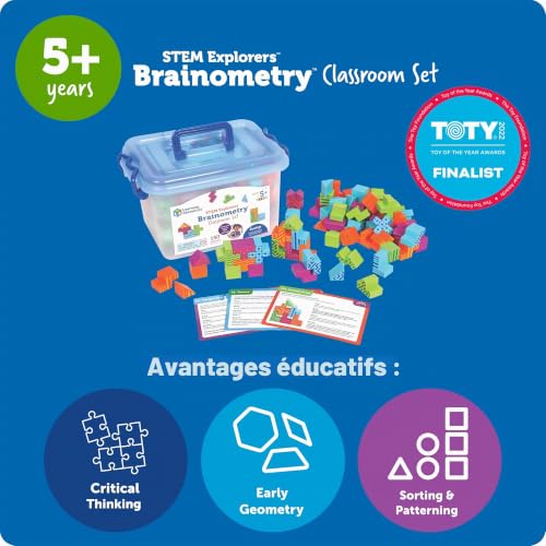 Jeu de logique 3D Brainometry Learning Resources | Partager des moments de génie