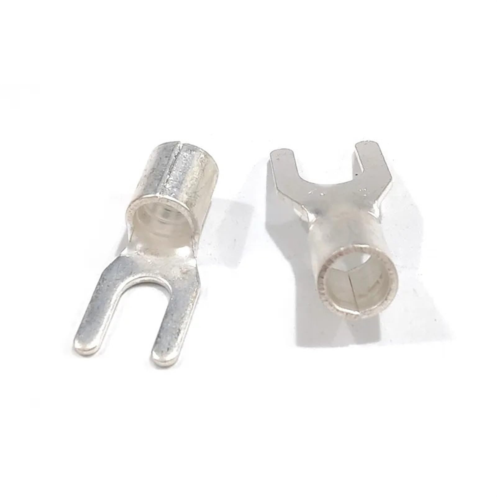 Conectores eléctricos 10PCS UT 10-4/5/6/8 Conector de Cable Terminal de engarzado eléctrico Conector de Conector doméstico automotriz Conector de Cobre Rojo U Lug 10-7 AWG (Tamaño: UT10-5) (Color : O