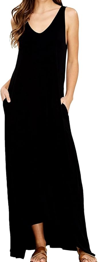 V neck tank top dress Clearance