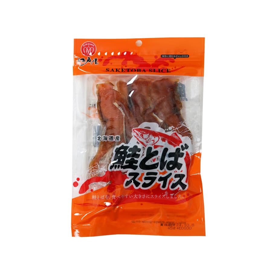 Amazon | 江戸屋 鮭とばスライス38g | 江戸屋 | おつまみ・珍味 通販