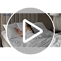 MIULEE 16x36 Inch Premium Lumbar Throw Pillow for Bed Sofa Couch Virgin Microfiber with 100% Cotton Cover Decorative Throw Pillow Insert Stuffer Form