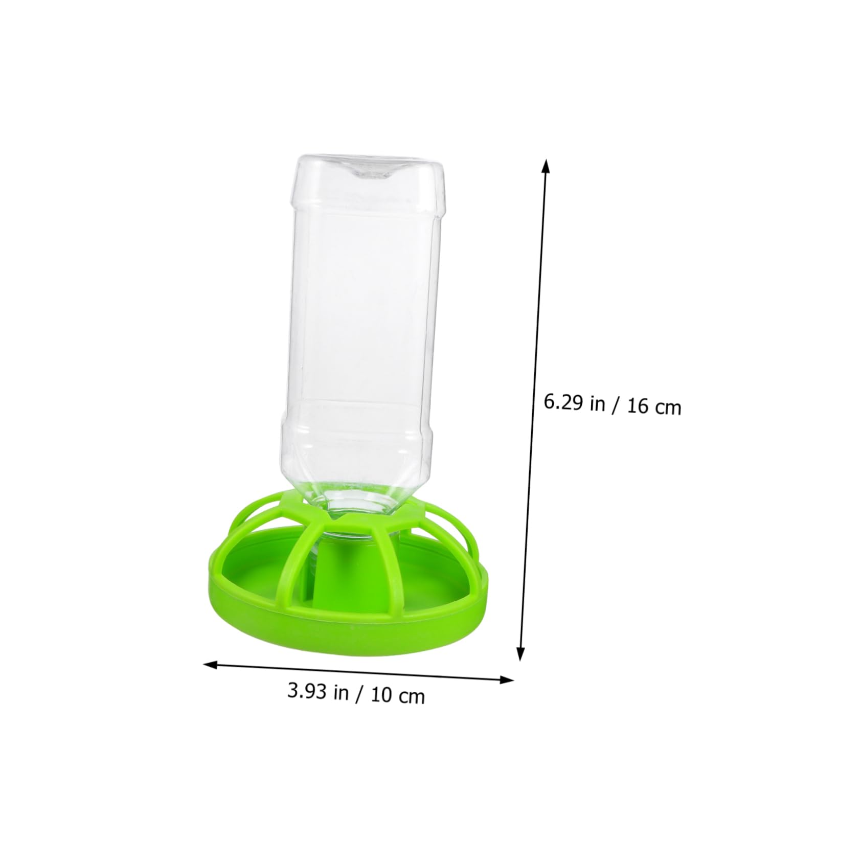 Abaodam Reptile Water Feeder Automatic Drinking Fountain Large Water Bowl Pet Feeding Bowl Safe Practical