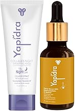 Skincare Combo – Collagen Night Wrapping Peel-Off Mask (75ml) + Retinol & Multi-Peptide Serum (35ml) | Korean Inspired Anti-Aging, Hydrating & Brightening Set for Men & Women