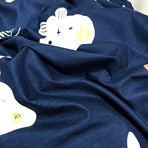 4pcs Home Textile Anime Children Quilt Cover Pillow Case Simple Rural Wind Polyester 1003 (Color : 6 Size : Single 4PCS) (8 Single 4PCS) image 4