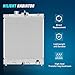 Nilight Radiator for Honda Civic 1992 1993 1994 1995 1996 1997 1998 1999 2000,Replaces CU1290, Performance Aluminum Replacement OEM