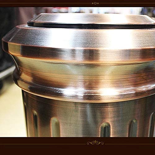 Miniatura 5 de TISTIK Bote de basura creativo retro cubo de basura redondo al aire libre 12.598 * 28.346 in europeo romana columna cenicero para el vestíbulo del