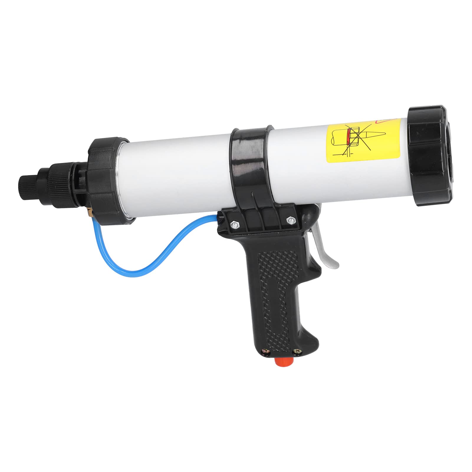 Duokon Pistolet do Uszczelniania Powietrzem Pneumatyczny Pistolet do Uszczelniania ze Stopu Aluminium 10 Uncji 310 Ml z Regulatorem Ciśnienia Lekka, Ergonomiczna Konstrukcja zastosowań w Budownictwie