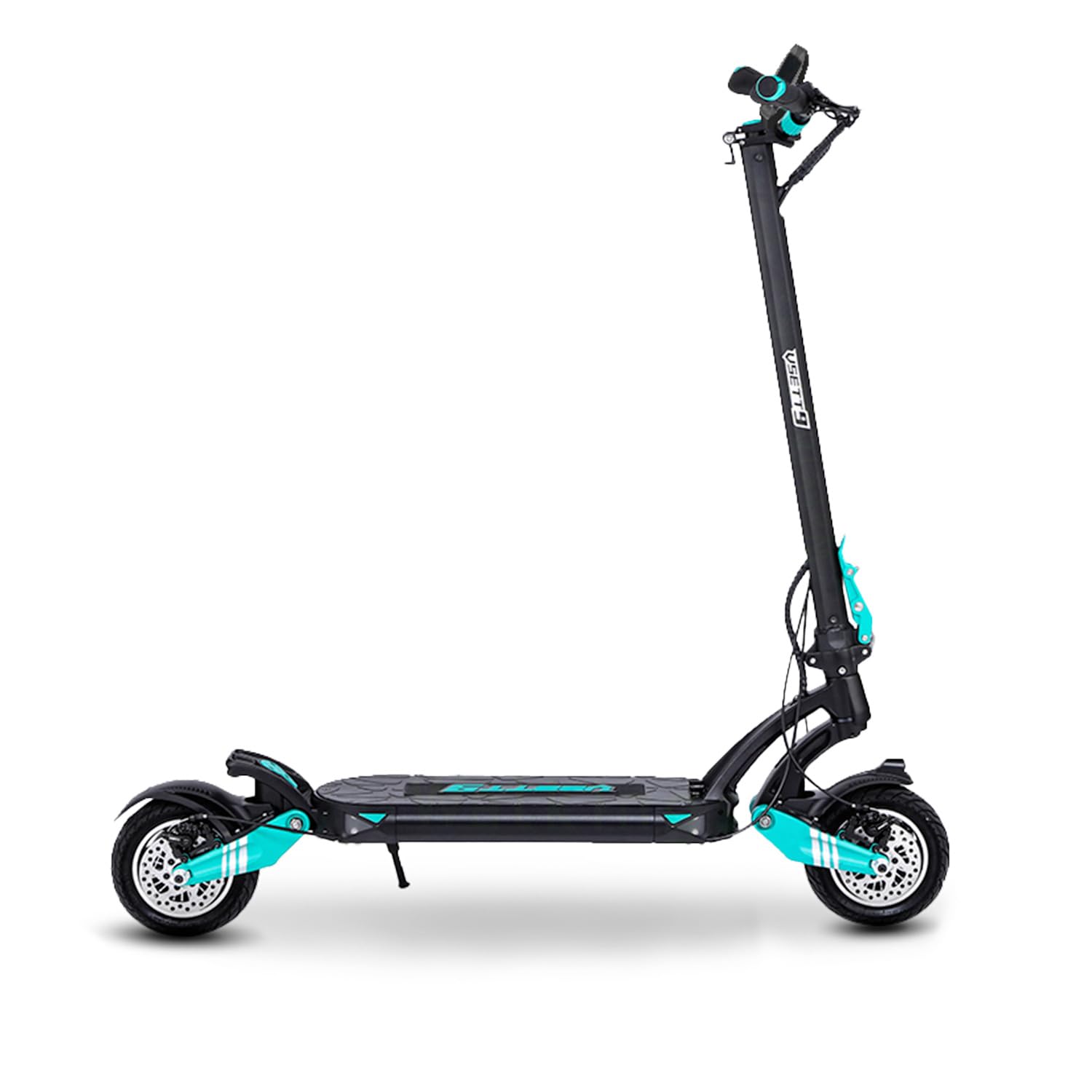 VSETT Trottinette Électrique 9 Lite, 1 Moteur 650W, Autonomie jusqu'à 55 km, 25 KM/H, Écran LED 5×5", Tout Terrain