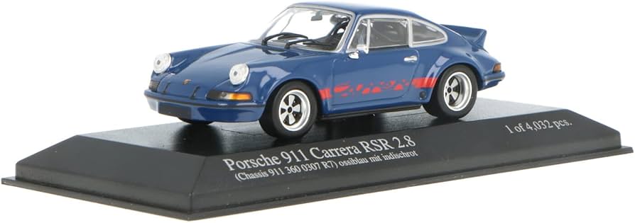 Amazon | 1/43 ポルシェ 911 カレラ RSR 〓 1973 Blue/Red 〓 Porsche