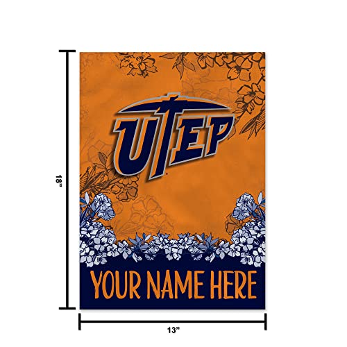 Image of Rico Industries NCAA Standard /Primary Personalized Garden Flag