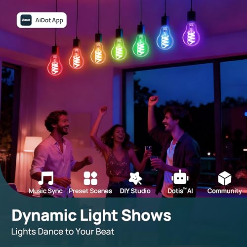 Image of Linkind Matter Smart Light Bulbs, Works with Alexa /Apple Home /Google, 1Pack