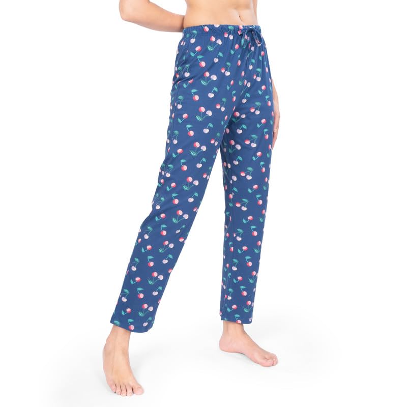 Image of Real Basics Women's Cotton Printed Pyjama Pack of 1