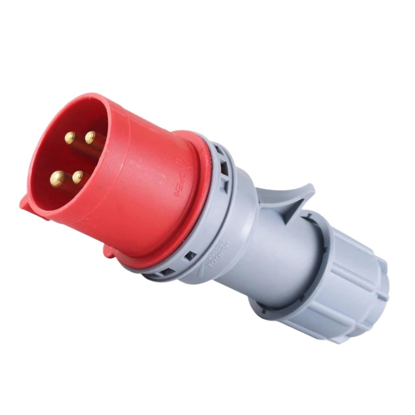 1 Uds. IEC309-2 Resistente al Agua IP44 3P + E Enchufe Industrial Rojo AC 380-415V 32A/16A Amp(32A-Male)