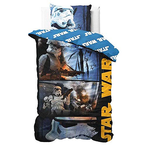 Star Wars Parure da Letto 1 Piazza, Copripiumino