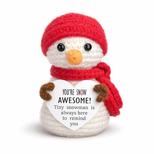Easter Crochet Snowman Funny Gift - Spring Home Decoration to