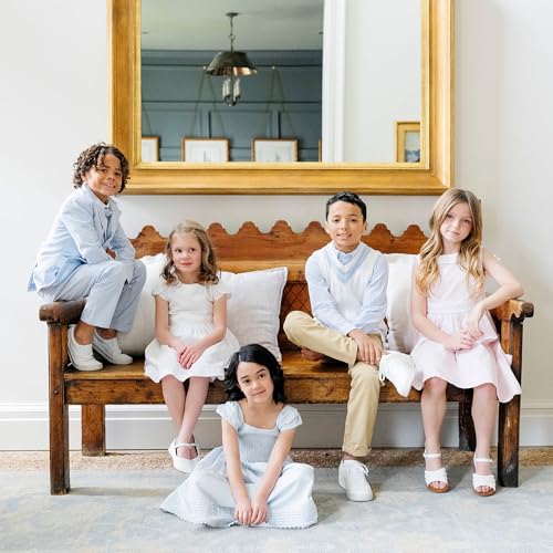 Hope & Henry Boys' V-Neck Sweater Vest3