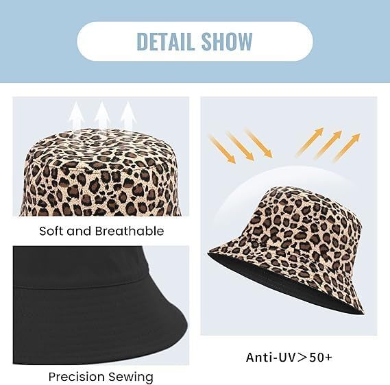 Image of Dujunex American Flag Stars Bucket Hat Summer Travel Beach Sun Hats Outdoor Cap for Women Man