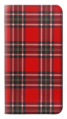 Etui clapet Google Pixel 5 Innovedesire protection intégrale cuir rouge
