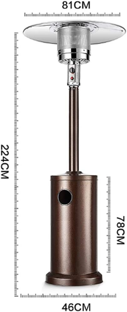 Outdoor Patio Heater Household Umbrella-Shaped liquefied Petroleum Gas Heating Stove Outdoor Umbrella-Shaped Gas Roast Stove
