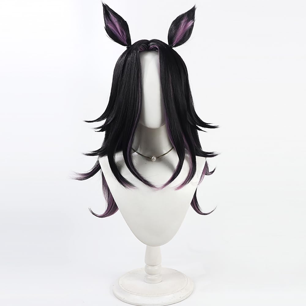 Amazon.co.jp: フェノーメノ コスプレウィッグ ウマ娘 かつら 耳+