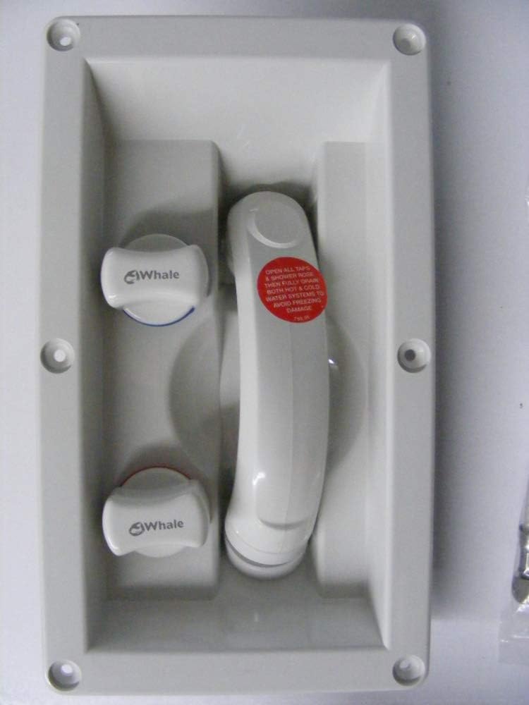 Mixer Swim N Rinse Shower White, Without Cover