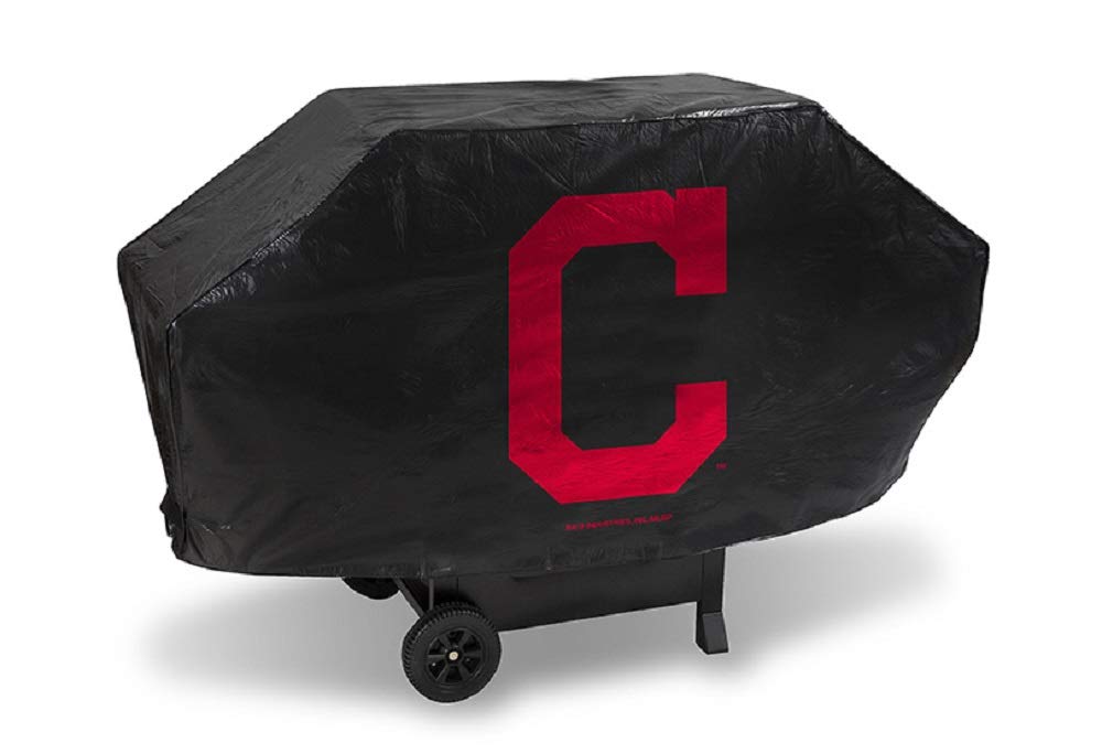 Rico Industries MLB Cleveland Indians Deluxe Grill Cover, Black