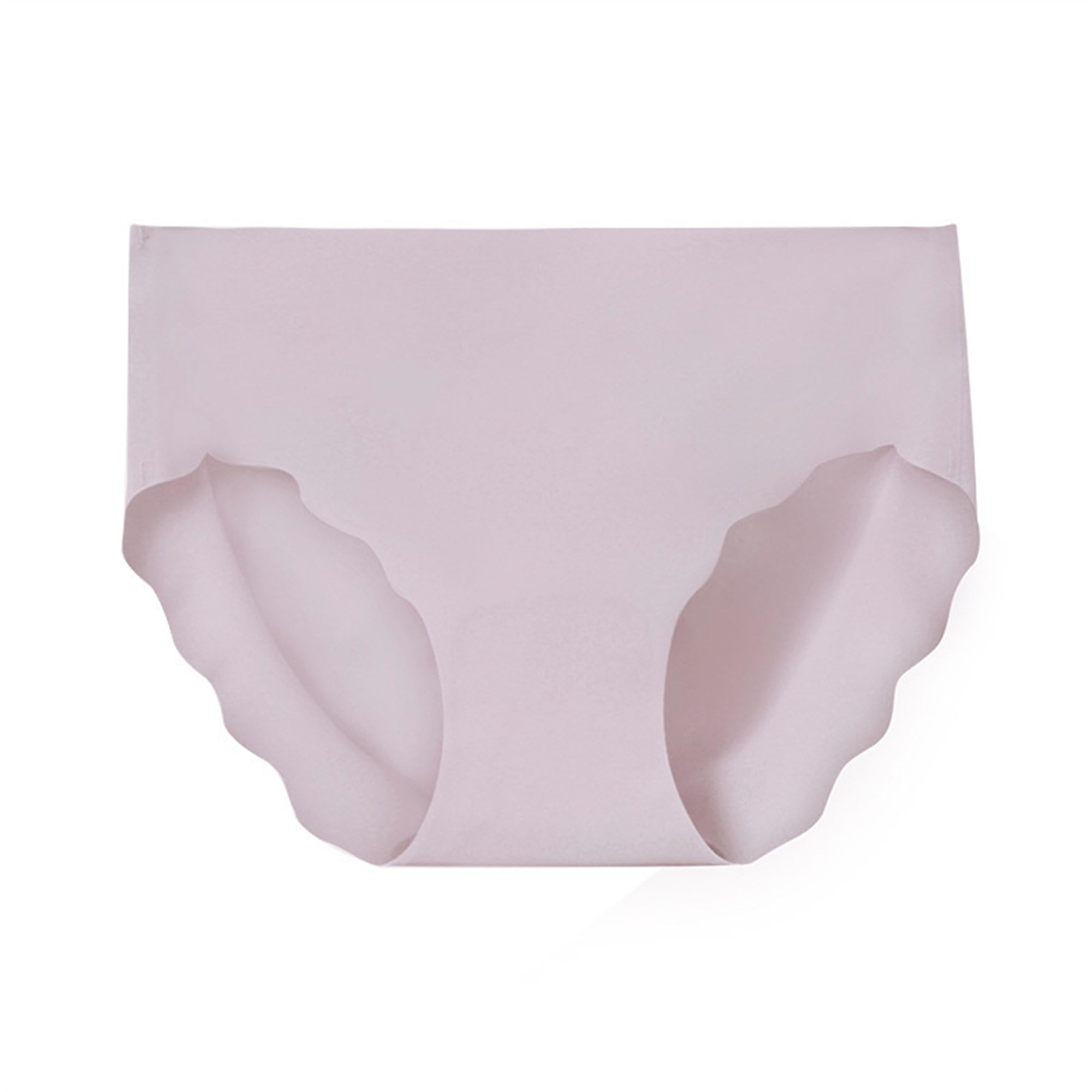 Slip da donna senza cuciture, ad asciugatura rapida, morbidi, confortevoli, multipack, biancheria intima traspirante a vita media (grigio viola, 5 pezzi, S)