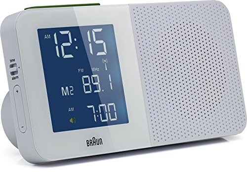 Preisvergleich Produktbild Braun - Digitaler Radiowecker BNC010, weiß