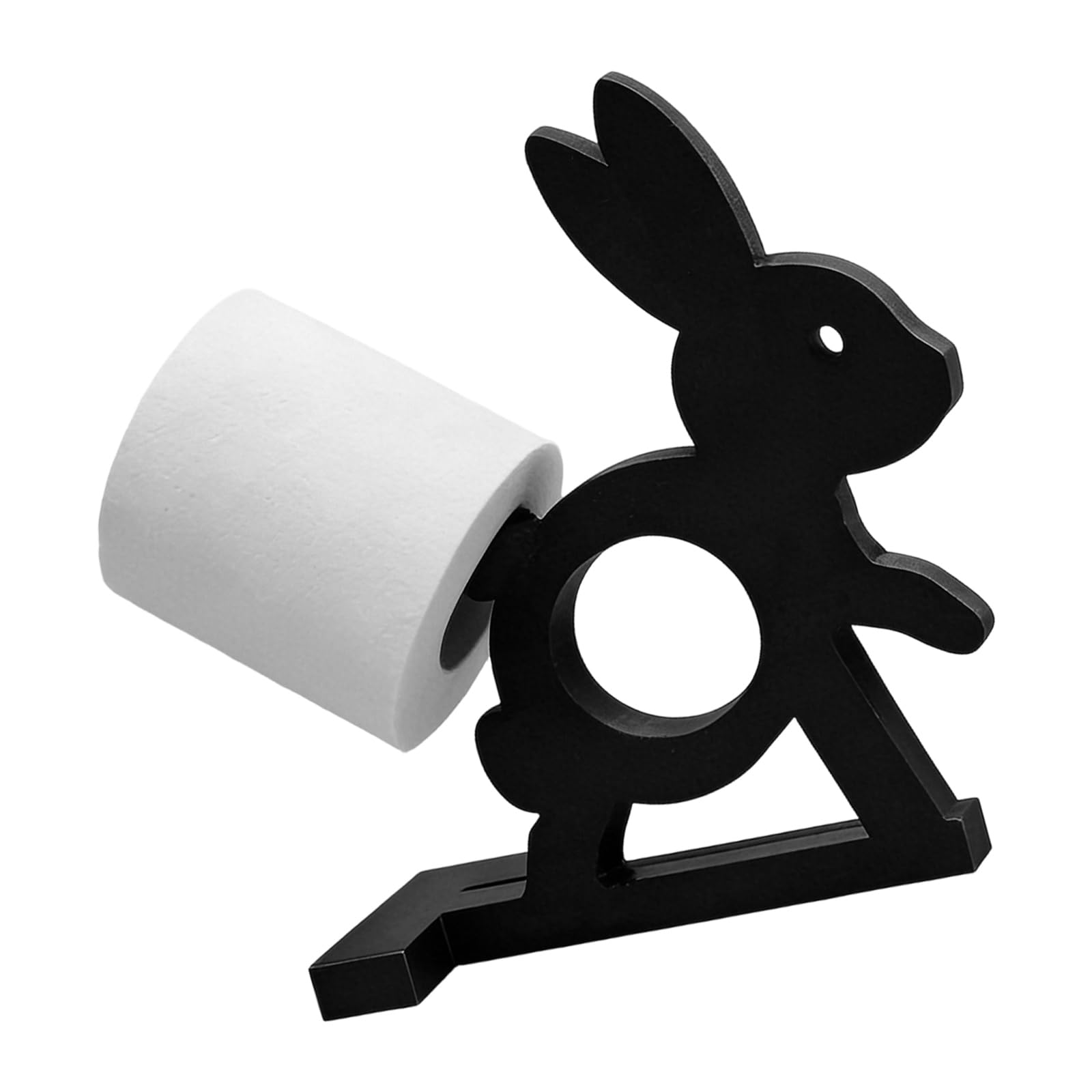 hogtnd Rabbit Shape Tissue Paper Holder Bathroom Storage Solution Bathroom Storage Solution
