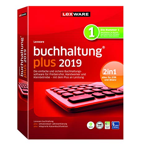 Preisvergleich Produktbild Lexware buchhaltung 2019 / plus-Version Minibox (Jahreslizenz) / Einfache Buchhaltungs-Software für Freiberufler, Handwerker, Kleinunternehmen und Vereine / Kompatibel mit Windows 7 oder aktueller