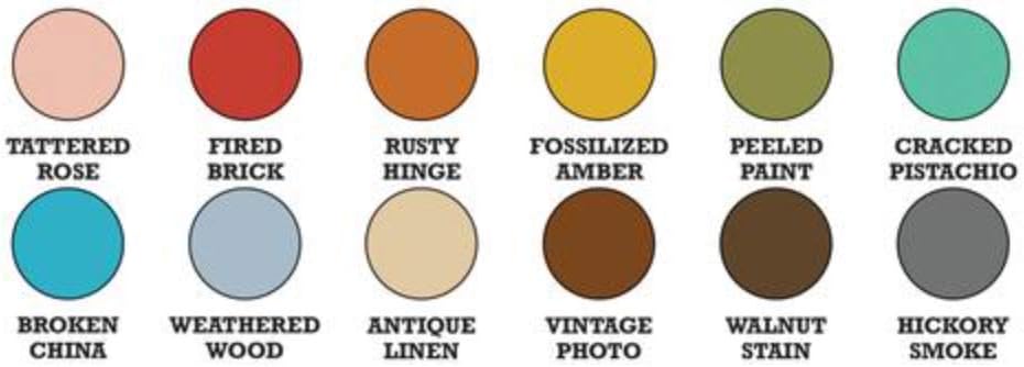 Tim Holtz Distress 2020 Embossing Glazes - .49 Ounce Jars - 12 Item Bundle