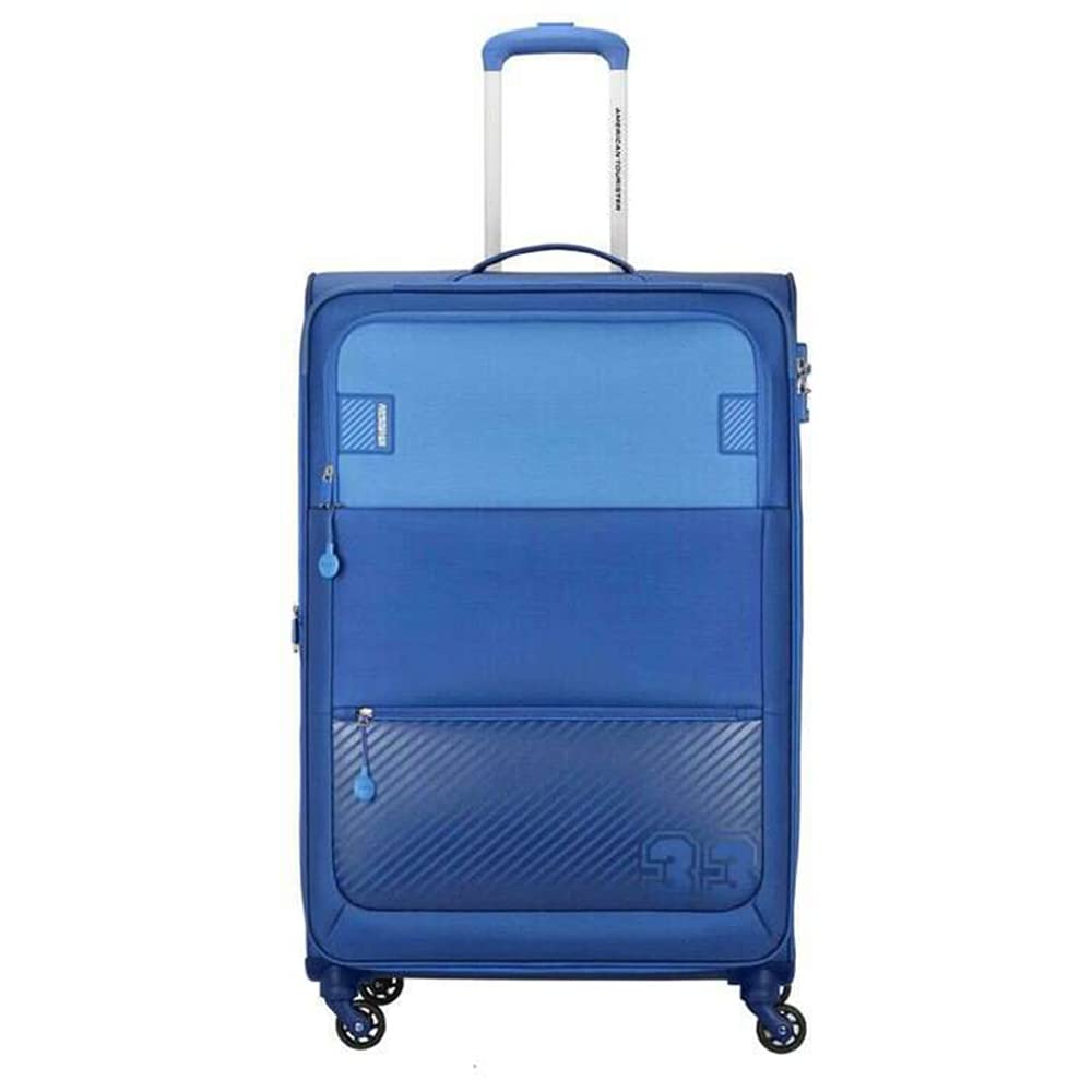 american tourister Unisex Majoris Polyester Soft Trolley (A21ATMAJORILAR003, Blue, Large)-picture-36