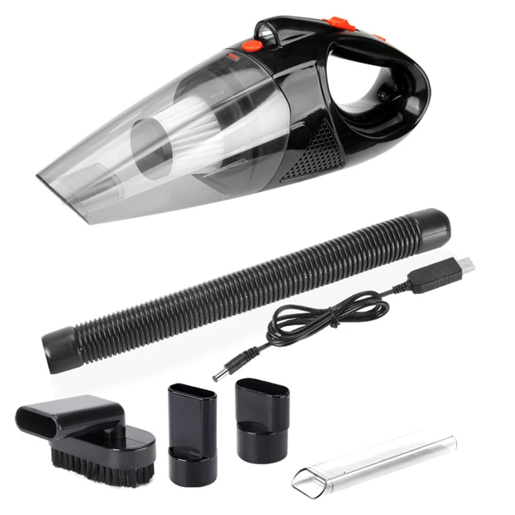 CTRLZS Handheld Cordless Vacuum Cleaner - 12000PA Suction, LED Lights, Waterproof
