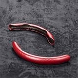 Auto Steering Wheel Cover Protector For Escape For Captur For Talisman For Megane For Koleos Antiskid Breathable Segmented Steering Wheel Protector Covers 2Pcs - Image 5