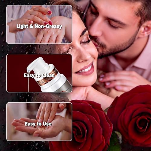 Image of Fast Orgasmic Lubricant, Female Arousal Pleasure Gel, Edible Climax Water-Based Lube, Suitable for Women and Couples (Gold Gray)
