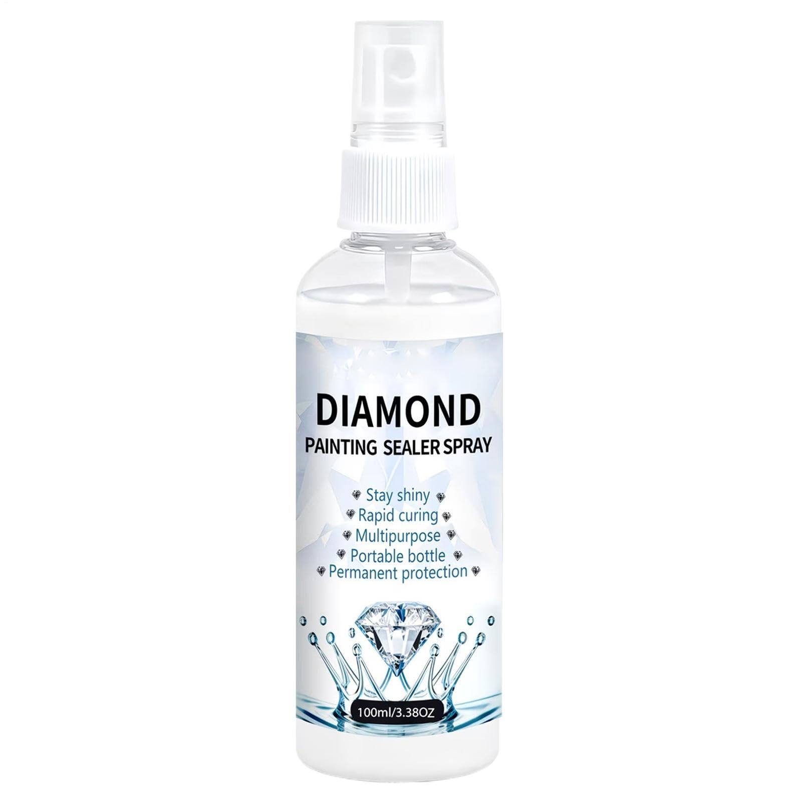 Amazon.co.jp: ダイヤモンドアート用仕上げスプレー 100ml 速乾安全