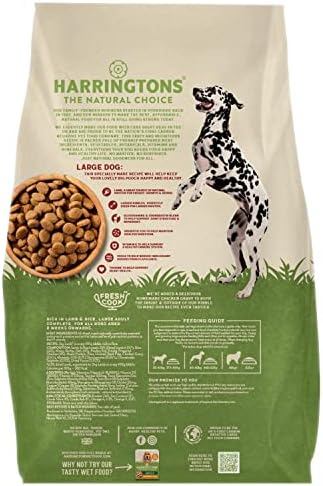 Harringtons Complete Large Breed Dry Dog Food Lamb & Rice 14kg - Made with All Natural Ingredients