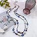 Bocar Long Necklaces for Women Trendy, Boho Layered Crystal Beaded Collar Necklaces for Women, Fashion Statement Necklaces Jewelry (NK-10084-1 set)