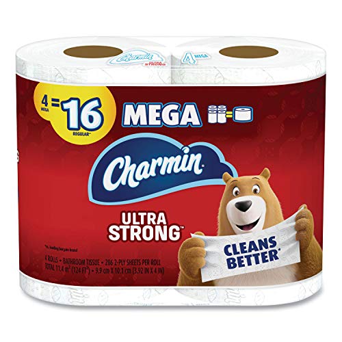 Charmin Ultra Strong Mega Tissue (24 rolls)