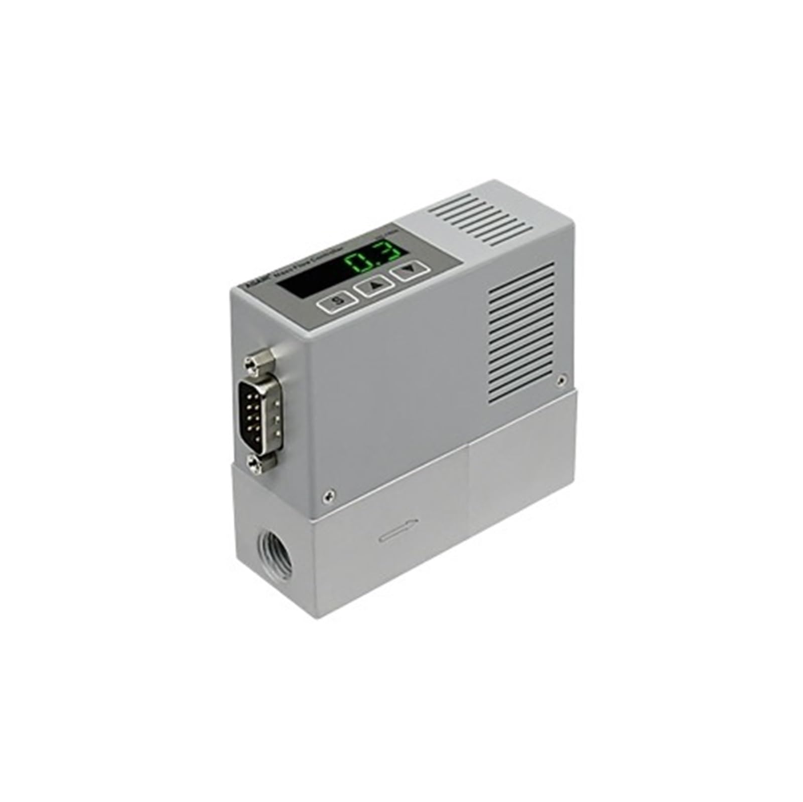 Controlador de flujo másico gas con pantalla digital AMC2100 | Flujo de gas preciso(0-3L,AIR)