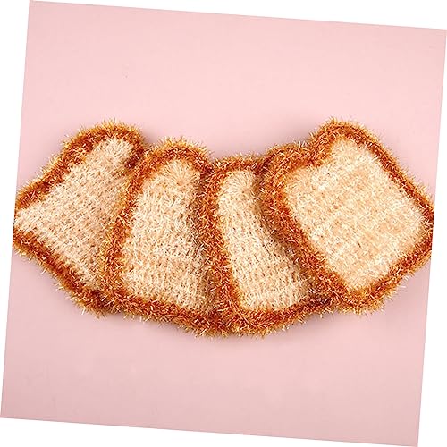 Image of 6-Pack Kitchen Microfiber Dish Cloths 5.90X4.72 Inch Non-Scratch Dish Towels with Strong Water Absorption and Effective Oil Stain Removal for Cleaning Dishes Bowls and Pots