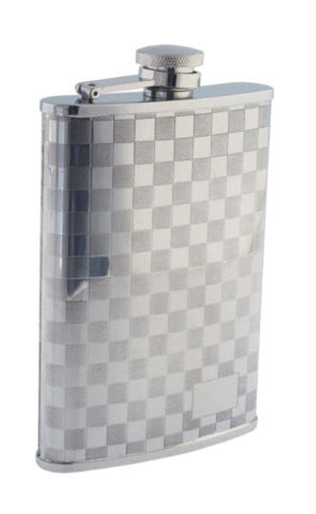 Colonel Conk Model 508 Checkerboard Flask, 8 oz