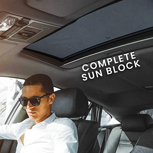 image for Car Rear Window Sunshade Screen - Premium Quality Mesh Cover, Blocks U