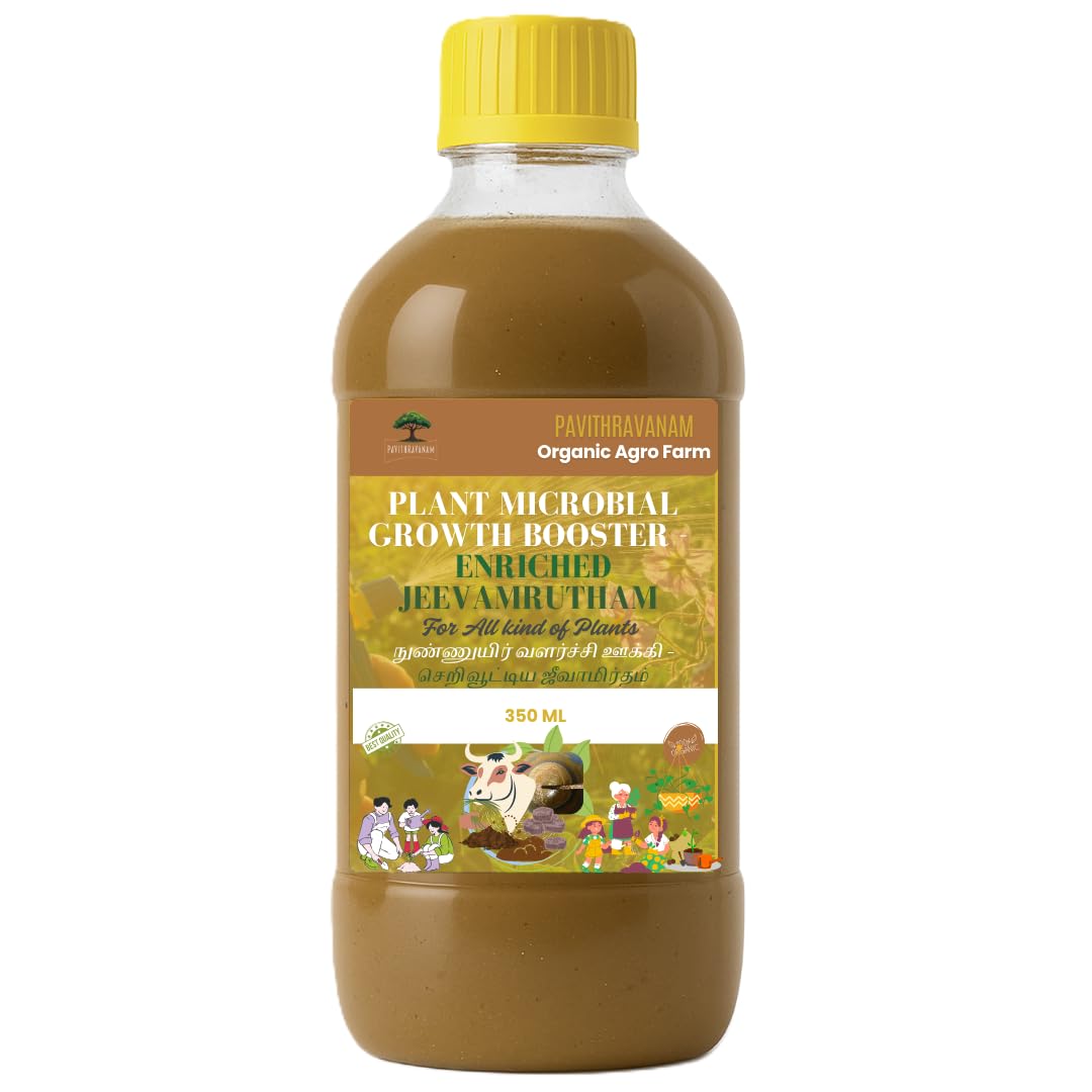 Enriched Jeevamrutham (350 ML) Plant Microbial Growth Booster for All Kind of Plants-image-13