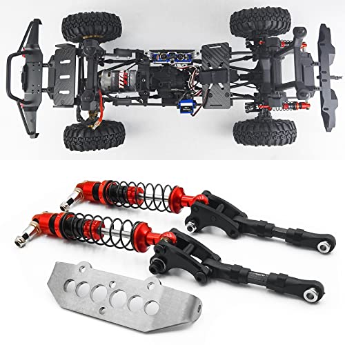 RCHUBAM 80mm RC Shock Absorber Damper 2pcs Rear Cantilever Suspension Kit TRX-4 Absorber Upgrade...