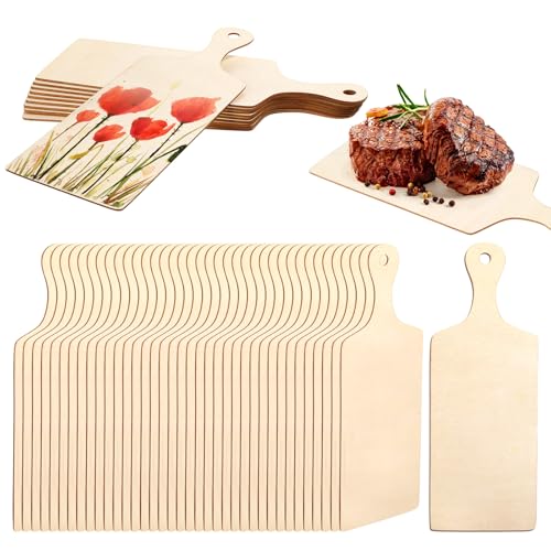 Mini tabla de cortar rectangular con mango 9.5x3.5 pulg miniatura 1